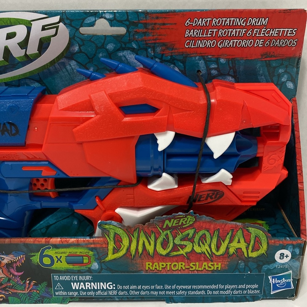 NERF DINOSQUAD RAPTOR SLASH BLASTER - Picture 4 of 9